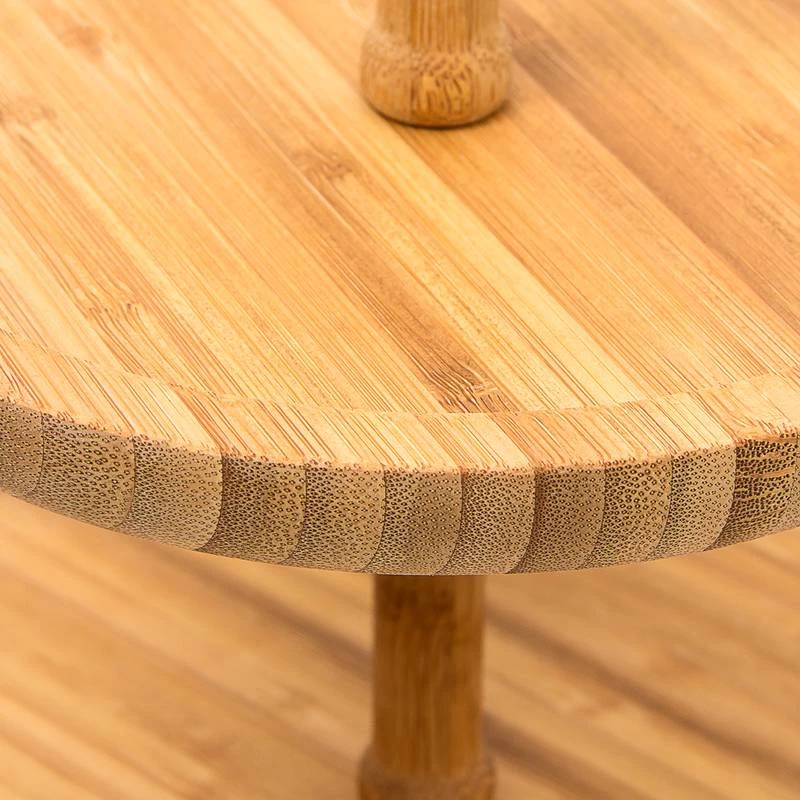 Présentoir 3 étages Étagère Bambou 6 Présentoir 3 étages Étagère Bambou – Image 6