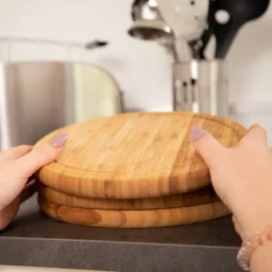 Planche Petit-déjeuner Bambou Set 25 Cm -Le Coin Cuisine 031de60aefa94787afc4c4049fdbb388