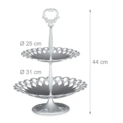 Serviteur à Gâteaux Présentoir Lot De 3 -Le Coin Cuisine 03c4f02ec2564fec8f9cabb141f44e42 1