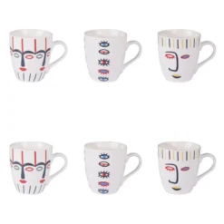 Coffret De 6 Tasses Awa