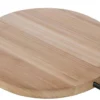 Planche Ronde Bois Naturel Large