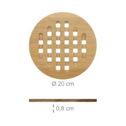 Dessous De Plat Ronds Bambou Lot De 4 -Le Coin Cuisine 0b39c5ad626c47c995ca98a7273b94bb