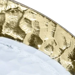 Plat De Service Ovale Avec Bord Doré -Le Coin Cuisine 0b77fa701b574a09a4bf664823c9a42a