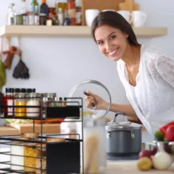 Organiseur De Placard Avec 2 Paniers -Le Coin Cuisine 0ce49c1ab5b640b6b0dd60818099a715