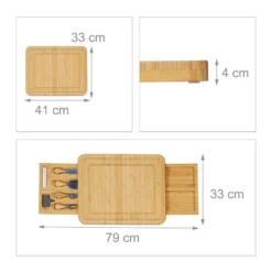 Plateau Fromage Bambou Lot 9 Accessoires -Le Coin Cuisine 0ce864e914584af7ba653a1dfbf0eef1