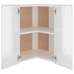 VIDAXL Armoire D'angle Suspendue -Le Coin Cuisine 0e3e012c33b24f848eeead1c71ee0c51