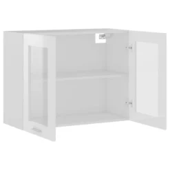 VIDAXL Armoire En Verre Suspendue -Le Coin Cuisine 0e680e60ca1f4eebacaa6fd7d35611ca