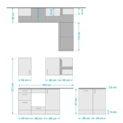 Cuisine D’angle Korkee I -Le Coin Cuisine 1000201021 200221 17212500002 SKETCH DETAILS P000000001000201021 sketch