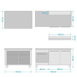 Cuisine Avec îlot Kavola I -Le Coin Cuisine 1000244070 210303 10420300080 SKETCH DETAILS P000000001000244070 sketch