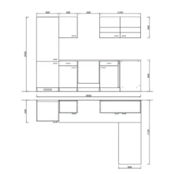 Cuisine D’angle Cano II -Le Coin Cuisine 1000262269 230609 500 SKETCH DETAILS P000000001000262269 sketch
