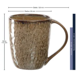 Leonardo Tasses En Céramique Matera (lot De 6) -Le Coin Cuisine 1000263049 230317 500 SKETCH DETAILS P000000001000263049 sketch