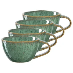 Leonardo Tasses En Céramique Matera (lot De 4)