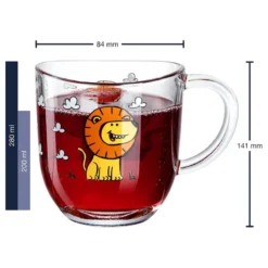 Leonardo Tasses Bambini Lion (lot De 6) -Le Coin Cuisine 1000263091 230317 500 SKETCH DETAILS P000000001000263091 sketch
