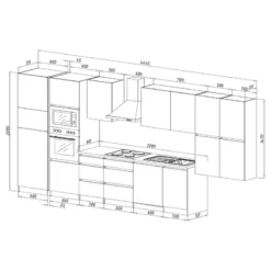 Cuisine équipée Melano VI (9 éléments) -Le Coin Cuisine 1000269153 230609 500 SKETCH DETAILS P000000001000269153 sketch