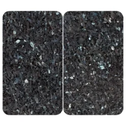 Wenko Couvre-plaques Marbre (2 éléments)