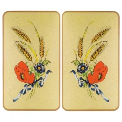 Wenko Couvre-plaques Bleuets (2 él.)