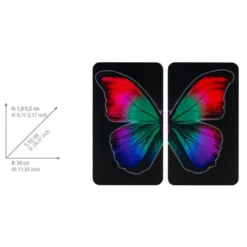 Wenko Couvre-plaques Butterfly (2 él.) -Le Coin Cuisine 1000274195 210618 14070300585 SKETCH DETAILS P000000001000274195 sketch