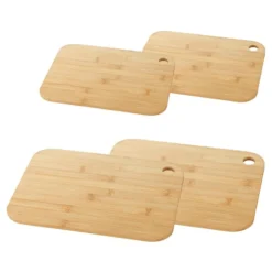 Wenko Planches à Découper Bambus (lot De 4)