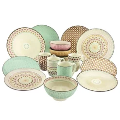 Service De Table MANDALA (16 éléments)