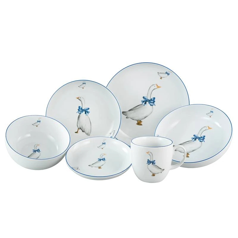 Service De Table GÄNSE GLÜCK (10 élém.) 1 Service De Table GÄNSE GLÜCK (10 élém.)