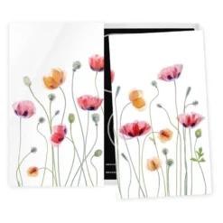 Protège-plaque De Cuisson Coquelicots -Le Coin Cuisine 1000295160 210930 15533500517 DETAILS P000000001000295160