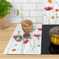 Protège-plaque De Cuisson Coquelicots -Le Coin Cuisine 1000295160 210930 15533500539 DETAILS P000000001000295160