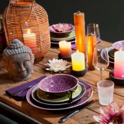 Assiettes SUMATRA II (lot De 4) -Le Coin Cuisine 1000331125 220218 021 MOOD DETAILS P000000001000331125 mood