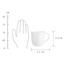 Tasses NATIVE (lot De 4) 35 Tasses NATIVE (lot De 4) -Le Coin Cuisine 1000331499 220215 500 SKETCH DETAILS P000000001000331499 sketch