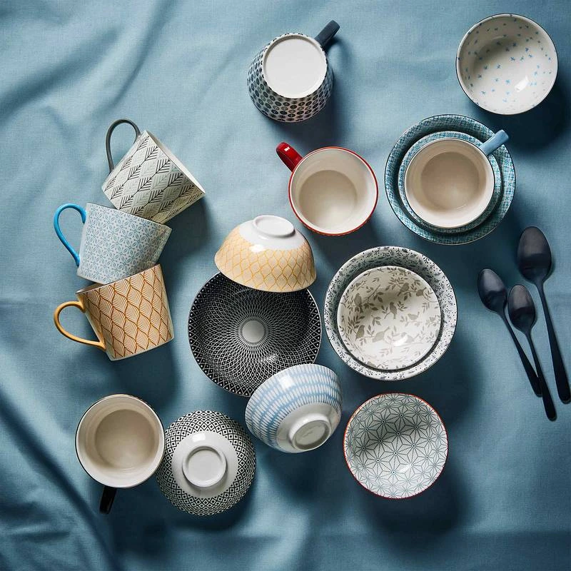 Bols ORNAMENTS IV (lot De 6) 3 Bols ORNAMENTS IV (lot De 6) – Image 3