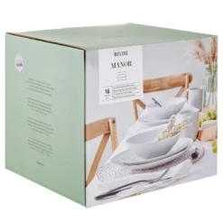 Service MANOR (16 él.) 27 Service MANOR (16 él.) -Le Coin Cuisine 1000335670 220215 090 DETAILS P000000001000335670