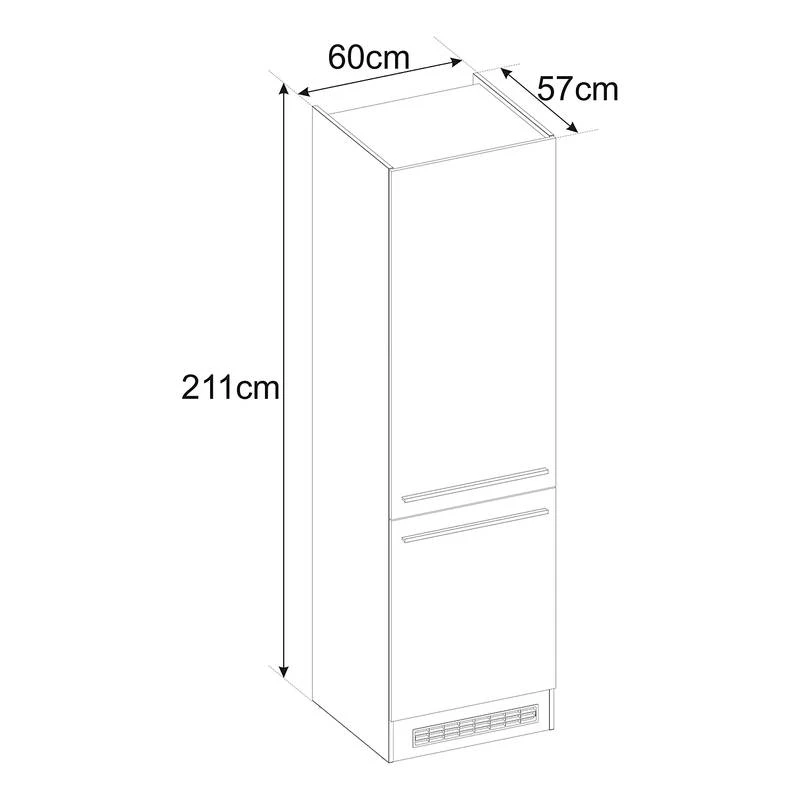 Meuble Pour Réfrigérateur Pattburg 13 Meuble Pour Réfrigérateur Pattburg – Image 13