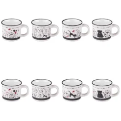 Coffret De 8 Tasses Felix