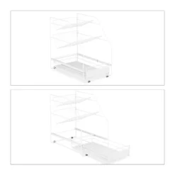 Organiseur De Placard Blanc -Le Coin Cuisine 15793239e3084349bc6175a63e1782c9