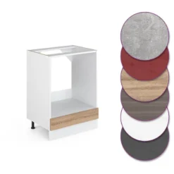 Meuble Bas Four R-Line 60cm Sonoma -Le Coin Cuisine 17823ff08ff64b8bb23bcf823c23ca45