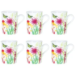 Coffret De 6 Mugs Tutti Fiori