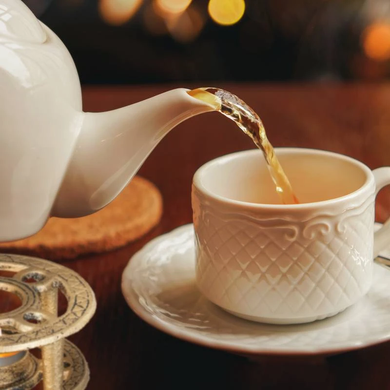 Chauffe-théière En Fonte Aspect Bronze 3 Chauffe-théière En Fonte Aspect Bronze – Image 3