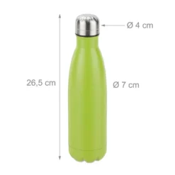 Gourde Inox Bouteille Eau Verte Lot De 3 -Le Coin Cuisine 36f11dca88ff4bbc83d71269edfcdadc