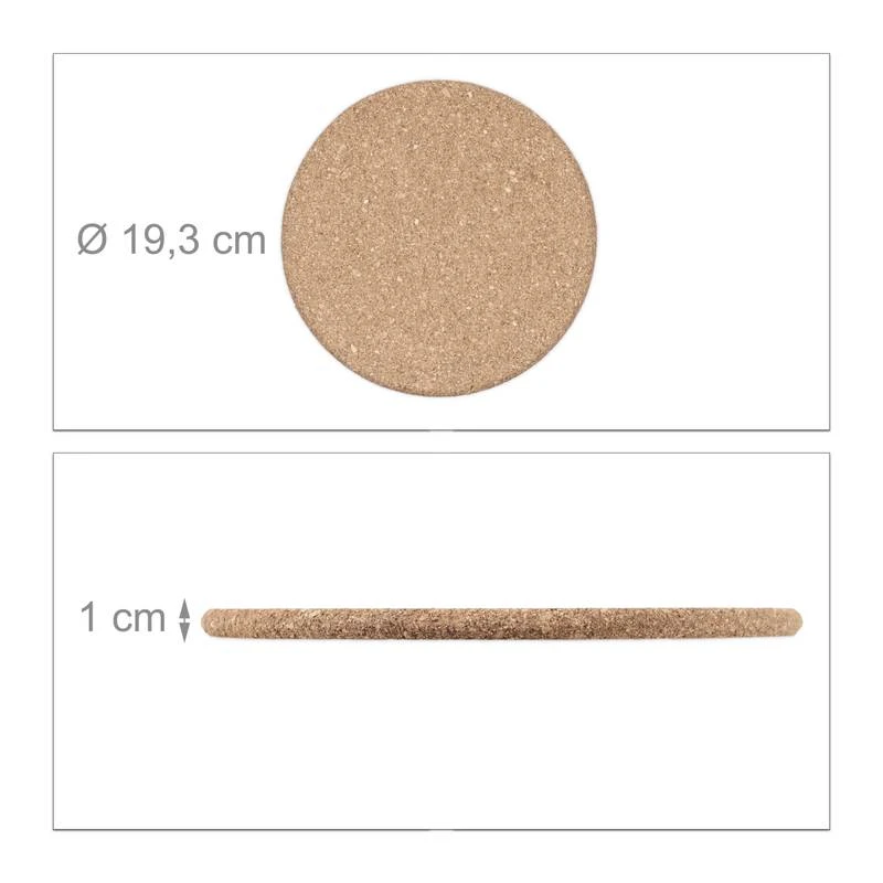 Lot De 4 Dessous-de-plat En Liège 7 Lot De 4 Dessous-de-plat En Liège – Image 7