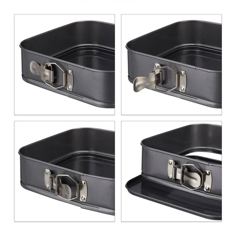 Lot De 6 Moules Carrés 5 Lot De 6 Moules Carrés – Image 5