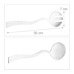 Saladier Inox Avec Couverts à Salade -Le Coin Cuisine 4e0cb6ac10e944df922400c59a755668