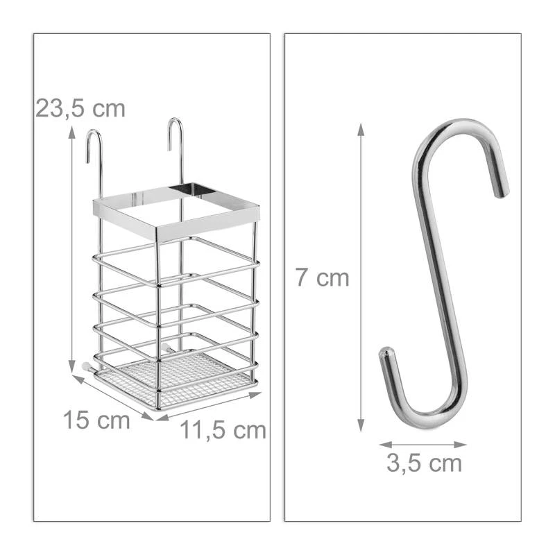Lot De 2 Supports D’ustensiles Cuisine 9 Lot De 2 Supports D’ustensiles Cuisine – Image 9