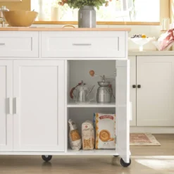 Desserte De Cuisine FKW116-WN -Le Coin Cuisine 510f2b9aa32a4025bda954925c18f7cb