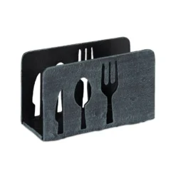 Porte Serviettes De Table Fonte Fer X2 -Le Coin Cuisine 51ea991046e84646afa3486e61cf7234