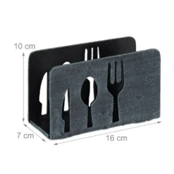 Porte Serviettes De Table Fonte Fer X2 -Le Coin Cuisine 5a77e629fb934f8a833b2c07c1c8d1aa