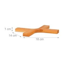 Lot De 4 Dessous De Plat Pliables Bambou -Le Coin Cuisine 5c3fa6f5841b421aaa8ea2a23d9fd072