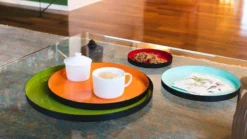 Lot De 4 Plateaux En Métal Laqué -Le Coin Cuisine 61cefd14a04d471d83bec293516036c9