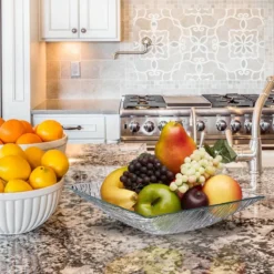 Saladier Carré En Verre -Le Coin Cuisine 658676eda2d040ebb3a4525ba96d1034