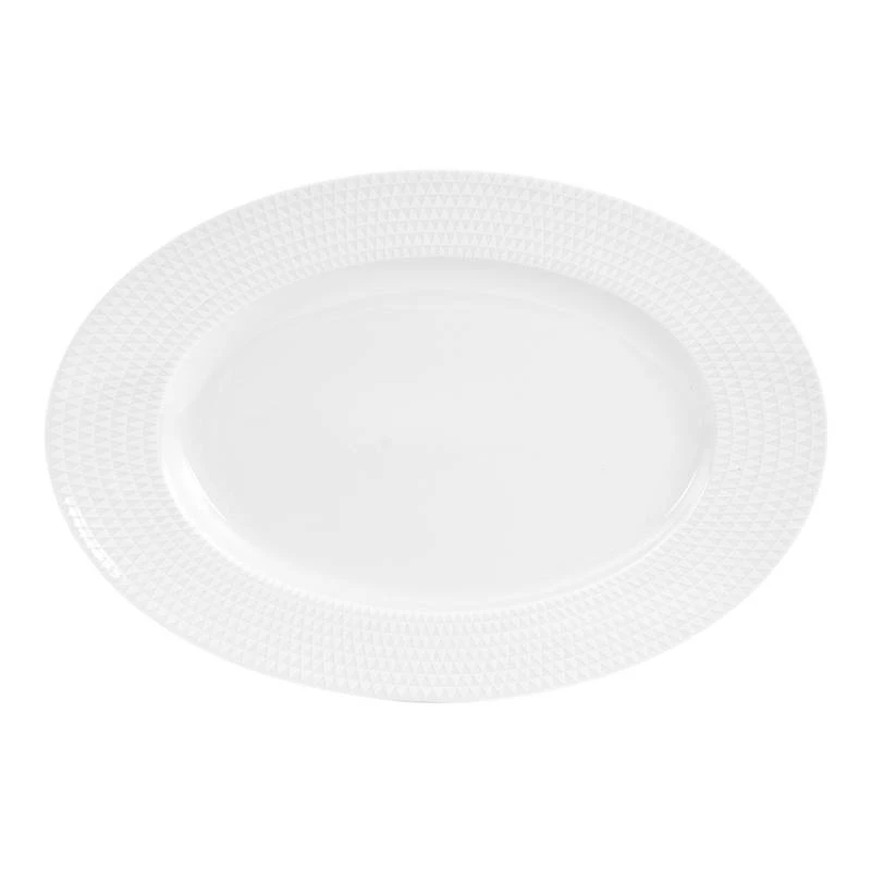 Plat Ovale Nymphéa 1 Plat Ovale Nymphéa