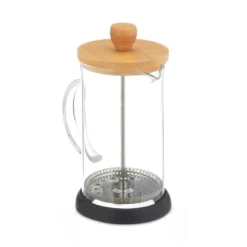 Machine à Café Avec Couvercle En Bambou