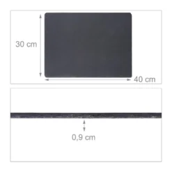 Assiettes En Ardoise 30x40 Cm Lot De 12 -Le Coin Cuisine 6d827999a2504d16a594b7bd04f2c659